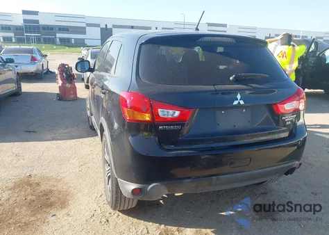 2016 Mitsubishi Outlander Sport 2.4 Es из США, поврежденный, VIN JA4AP3AW3GZ058513